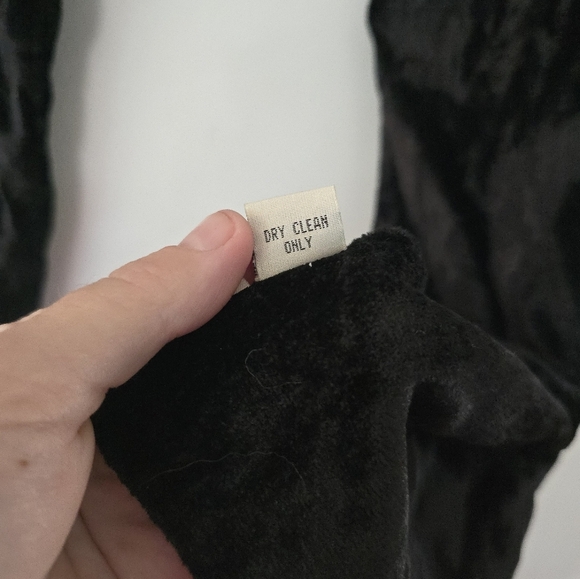 Chico's Rectangle Velvet Scarf Wrap Patchwork Animal Print 9" x 58" Reversible - Picture 5 of 8